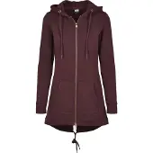 Urban Classics Sweatvest wijnrood
