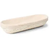 Patisse Rijsmand met Deegkleed – Ovaal – 28 x 13 cm – Rotan
