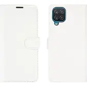 Mobigear Classic Bookcase voor Samsung Galaxy A12 - Wit