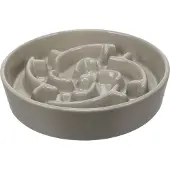 Flamingo - EETPOT SLOWFEEDER CENA ROND TAUPE 20,5CM 640ML