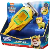 Spin Master Aqua Pups - Transformerend Hammerhead Shark-voertuig met Rubble-Speelfiguur