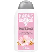 Le Petit Marseillais 1 x – Shampoo – Amande Douce & Graines de Lin Bio – 250 ml - Shampoo Amande Douce - Shampoo Linzaad - Shampoo Bio - Shampoo Voor Fijn Haar - Shampoo Voor Normaal Haar