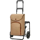 Andersen Shopper Trolley camel / cognac