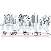 Nissens Airco-compressor 891038