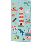 Good Morning strandlaken Sailor - handdoek 75x150 cm