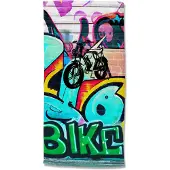 Good Morning Kinder Strandlaken Velours Charlie 75x150cm - multi