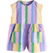 Next Overall blauw / groen / lavendel / rosa
