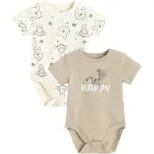 Cool Club Rompertje/body 'WINNIE THE POOH' lichtbeige / donkerbeige / zwart