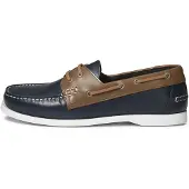 Aigle Mocassins 'New Nubil' marine / bruin
