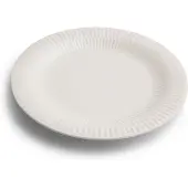 Royal Boch Vienne Bord Ø27cm Doos A 6st Wit wit Aardewerk Bord