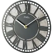 AMS Klok -Romeinse cijfers -GRIJS - T1233