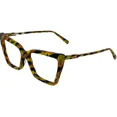 Karl Lagerfeld Bril - - KL6216 - Acetaat - Gestreept bruin - Dames