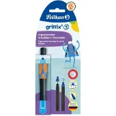 Pelikan inktpen Griffix - Linkshandig - Neon zwart