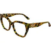 Karl Lagerfeld KL6214 Striped brown 55/16/140 WOMAN Brilmonturen
