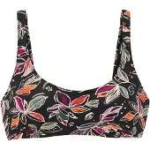 Buffalo Bikinitop lichtbeige / lavendel / oranje / zwart