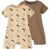 TWO SOON Nachtkledij karamel / antraciet / stone grey