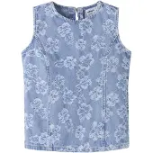 Name It Kids Top lichtblauw / wit