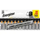 Energizer Everyday Mignon LR06 AA alkaline batterijen 12 stuks