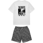 Gisela Pyjama kort zwart / wit