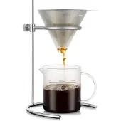 Bodum Koffiestation Pour Over Zilver 1 L