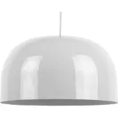 Leitmotiv Hanglamp Dome Enamel White
