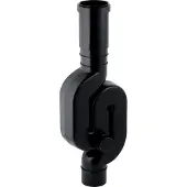 Geberit pe regenwatersifon met expansiemof/ontstoppingsdop ø 110 mm
