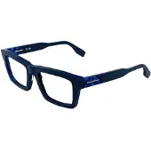 Karl Lagerfeld Bril - - KL6218 - Acetaat - Blauw gemarmerd - Man