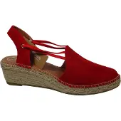 VIGUERA 1825 Espadrilles | Maat 37 Dames Rood