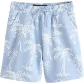 Next Broek lichtblauw / wit