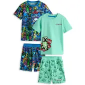 Next Nachtkledij blauw / turquoise / geel / zwart