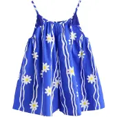 Next Overall blauw / lichtgeel / wit