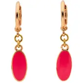 IZIA Oorbellen goud / pink