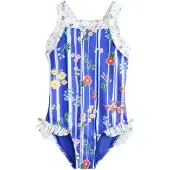 Next Badpak blauw / geel / groen / wit