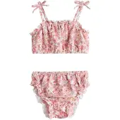 Next Bikini kaki / lichtoranje / oudroze / wit