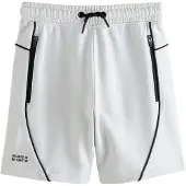 Next Broek lichtgrijs / zwart