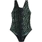 Next Badpak groen / zwart