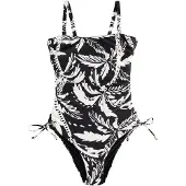 Next Shaping-badpak zwart / wit