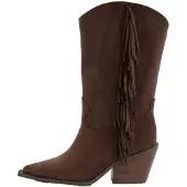 Lipsy Cowboylaarzen chocoladebruin