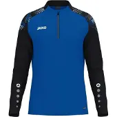 Jako Sonic Ziptop Heren - Royal / Zwart | Maat: 3XL