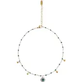 Usha Armband goud / smaragd