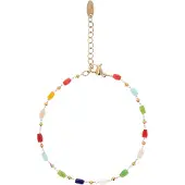 IZIA Armband goud / gemengde kleuren