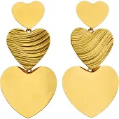 IZIA Oorbellen goud