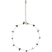 Usha Armband goud / smaragd