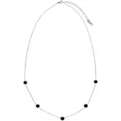 MyMo ROCKS Ketting zwart / zilver