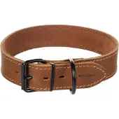 Flamingo - Hond Halsband Montana Cognac XXL 53-63cm 40mm