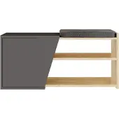 CALICOSY Schoenenkast 1 deur l104 cm fiona