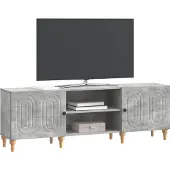 vidaXL TV Kast 150 x 31 x 50 cm Betongrijs Bewerkt hout