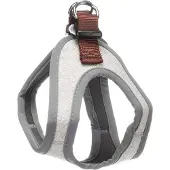 Flamingo Hond Harnas Step&Go Nelson Grijs XS 30cm 30cm