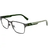 Lacoste L2306 N 55/16/145 Matte donker gunmetal Metalen MAN L2306 N