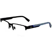 Lacoste L2305 N 54/19/145 Zwarte Metalen Bril MAN L2305 N